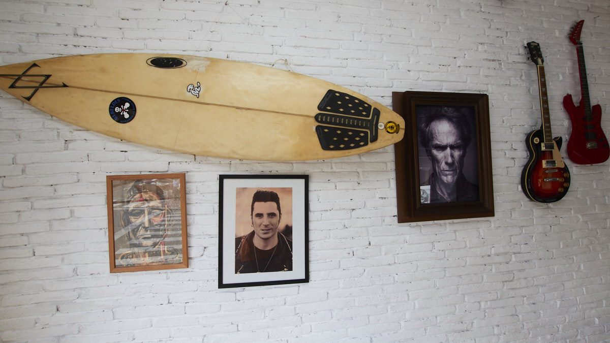 Bar Besos Robados, en la calle Navarro Villoslada 14 de Pamplona. IÑIGO ALZUGARAY