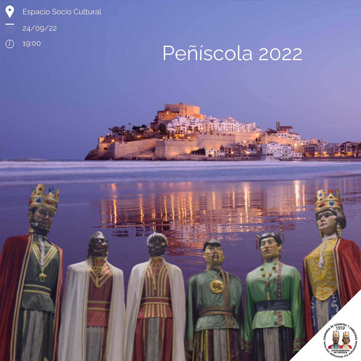 Comparsa de gigantes de Tafalla. CEDIDA