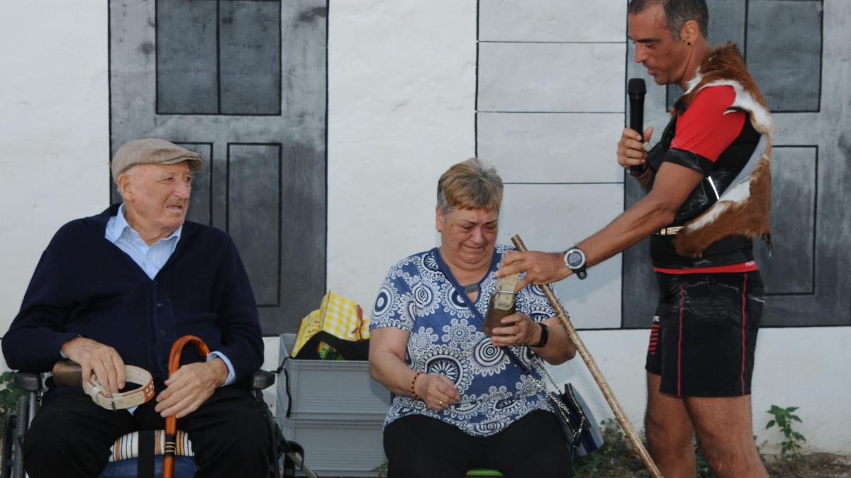 Florencio Luqui corre desde la sierra de Andía hasta Caparroso en recuerdo a los pastores y a su padre. AMAYA LUQUI (21)