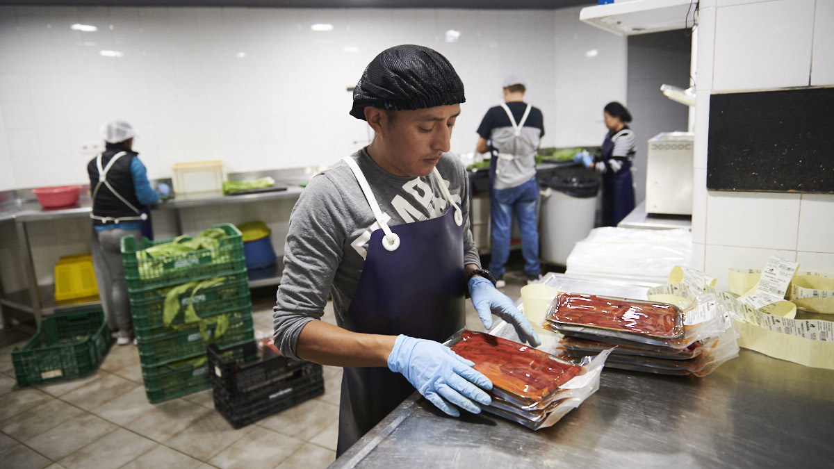 Frutería Palacios en la Avenida de Zaragoza 53 de Pamplona. PABLO LASAOSA