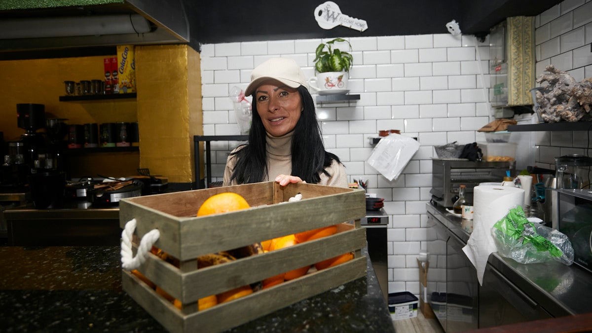 Bar Amanecer en la calle Esquíroz 5 de Pamplona. IÑIGO ALZUGARAY