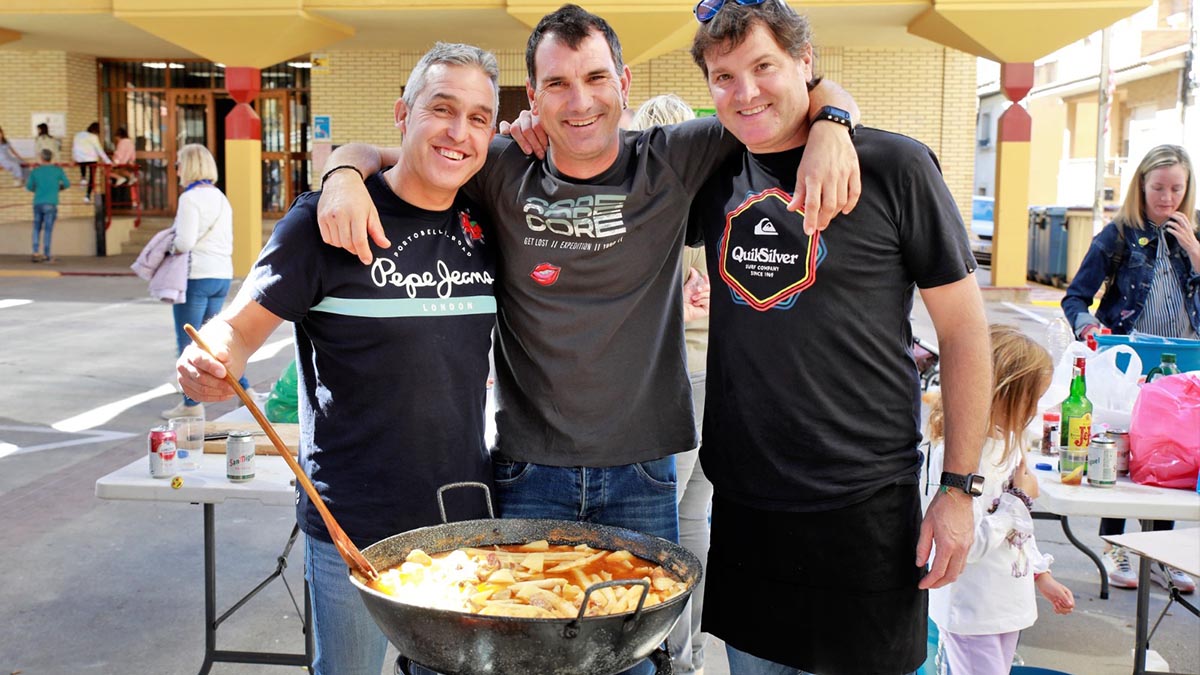El Ayuntamiento de Cadreita celebra el concurso de calderetes en las fiestas de la Juventud. AYUNTAMIENTO DE CADREITA
