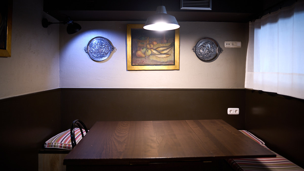 Jose Castells y Tereta Castells de La Fogoneta, en la calle Francisco Bergamín 31 de Pamplona. PABLO LASAOSA