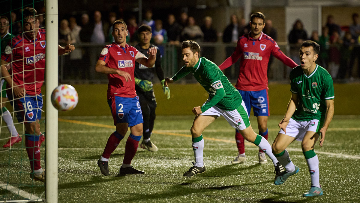 El San Juan se enfrenta al Numancia en un partído único de la Copa del Rey. PABLO LASAOSA