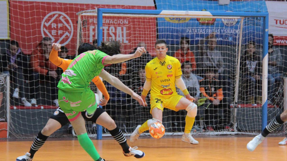 Partido de fútbol sala Ribera Navarra - Cartagena en Tudela. @RiberaNavarraFS