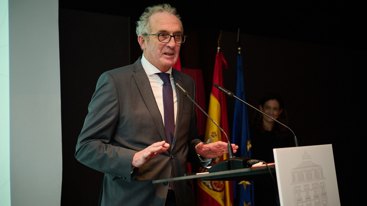 Entrega de los Premios Cámara Navarra 2022. PABLO LASAOSA