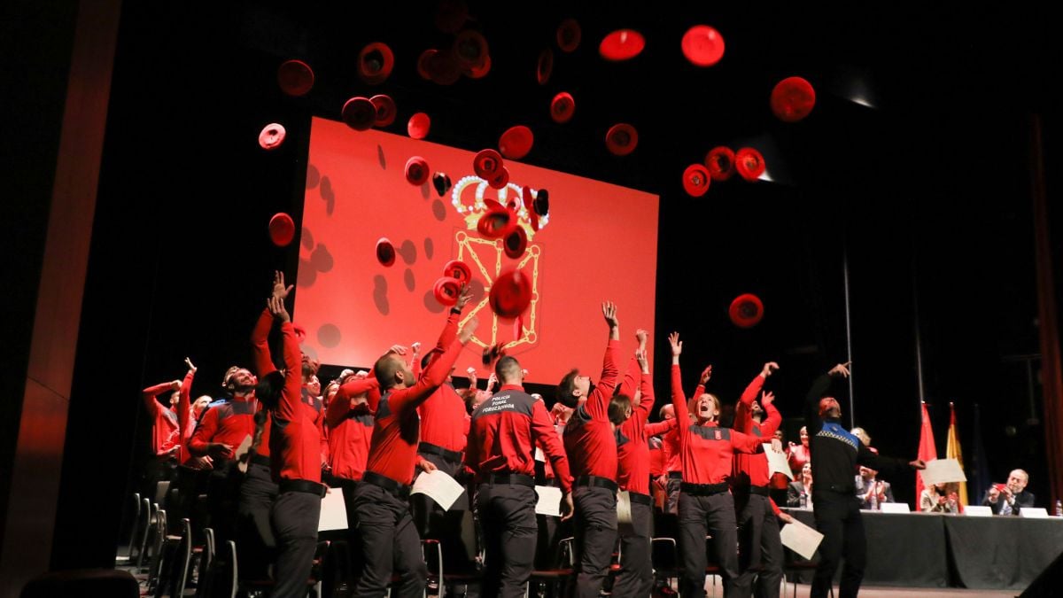 La Policía Foral da la bienvenida a 54 nuevos agentes. CEDIDA