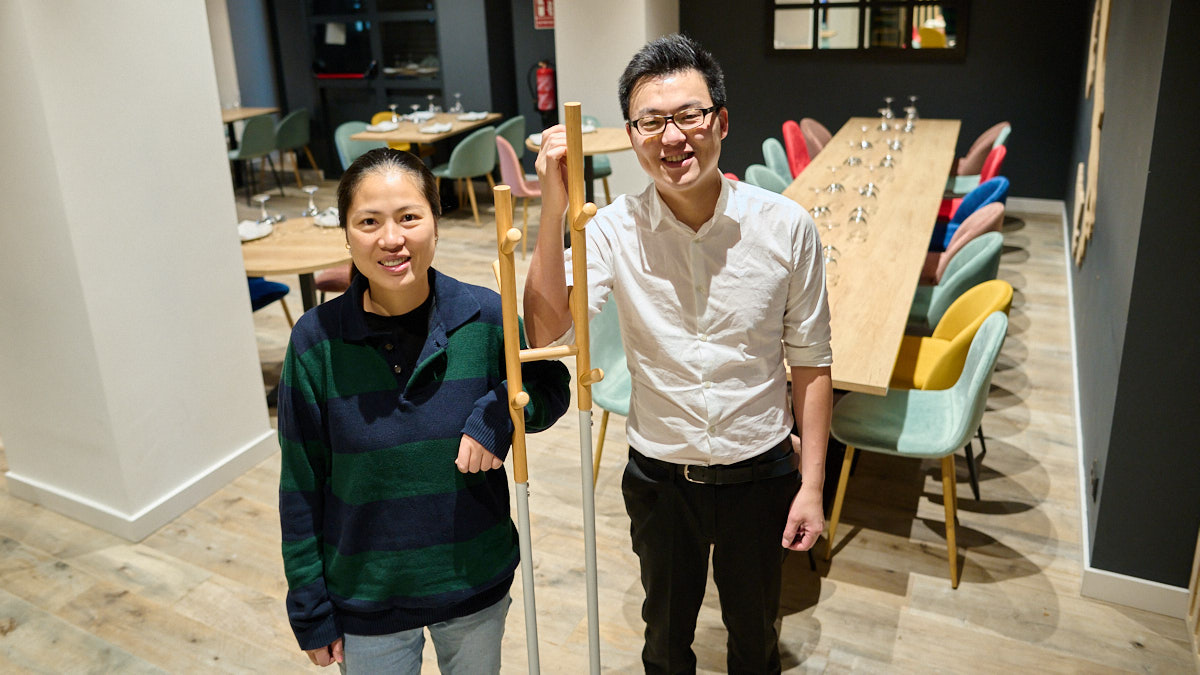 Ristorante Yamaguchi 1995, situado en la Plaza de Yamaguchi 6. PABLO LASAOSA