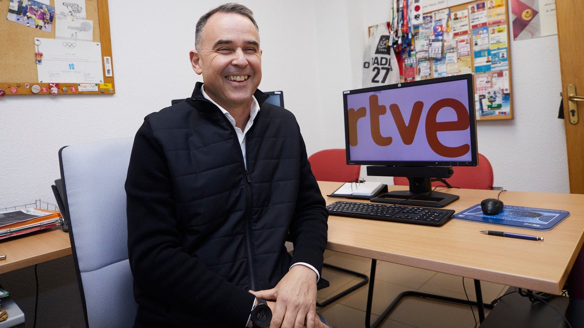 Javier Izu, nuevo director de RTVE en Navarra. IÑIGO ALZUGARAY