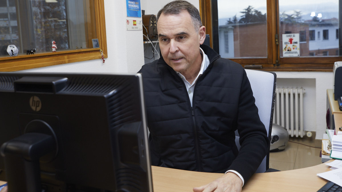 Javier Izu, nuevo director de RTVE en Navarra. IÑIGO ALZUGARAY