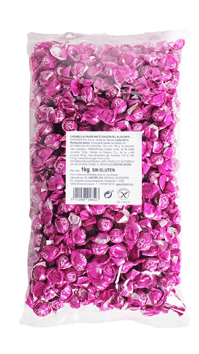 Caramelos El Caserío especiales del Alzheimer. CEDIDA