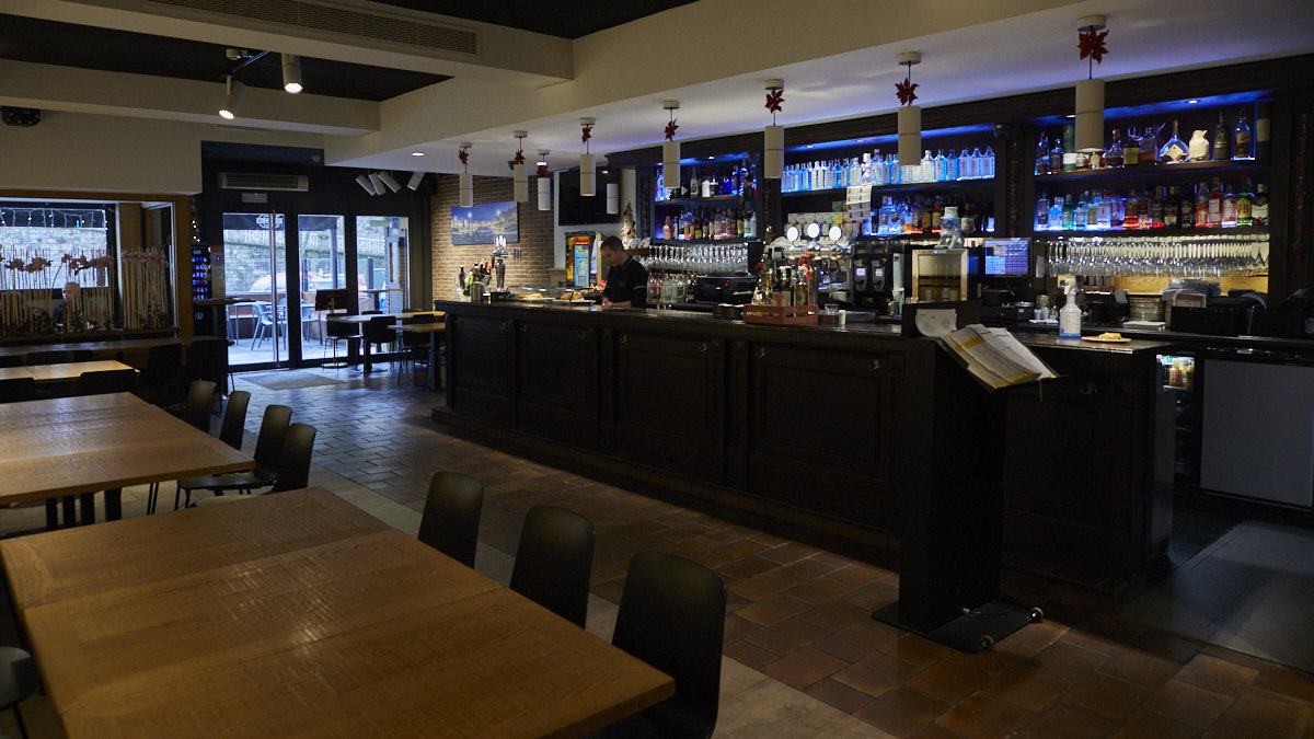 Café con Sal, en la calle Juan de Labrit 29 de Pamplona. IÑIGO ALZUGARAY