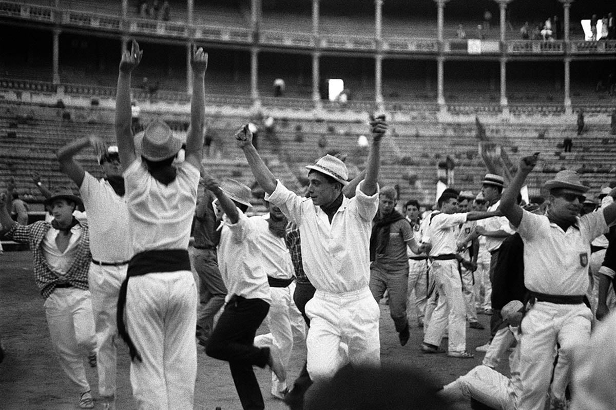 1966. La fotografía más antigua en libro Fiesta. (Foto Jim Hollander, cortesía del autor).