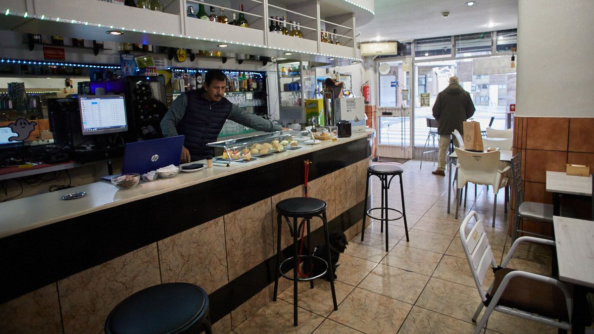 Bar Kiliki, en la calle Abejeras 6 de Pamplona. IÑIGO ALZUGARAY