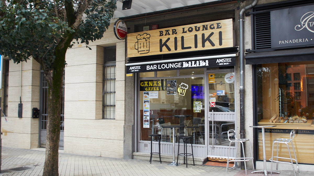Bar Kiliki, en la calle Abejeras 6 de Pamplona. IÑIGO ALZUGARAY