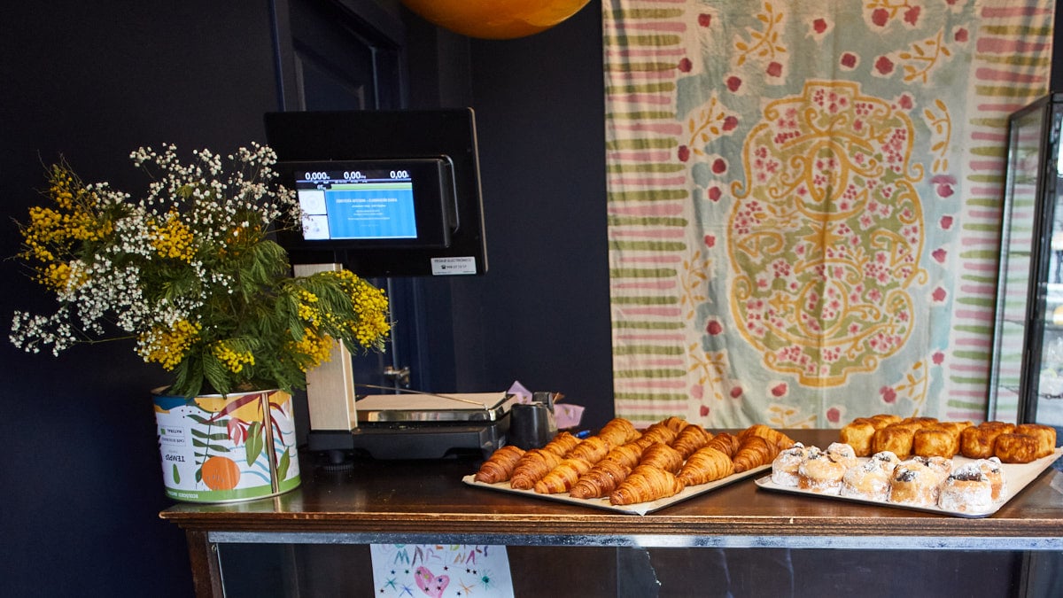 'Hojaldres Martina', en la calle Erletokieta 7 de Pamplona. IÑIGO ALZUGARAY