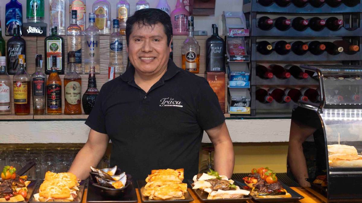 Roberto Campos, propietario del bar restaurante La Traca. CEDIDA