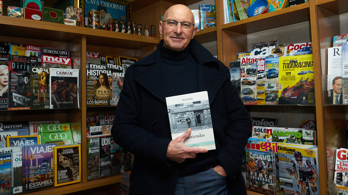 Paco Roda, autor del libro 'Resistiendas'. IÑIGO ALZUGARAY