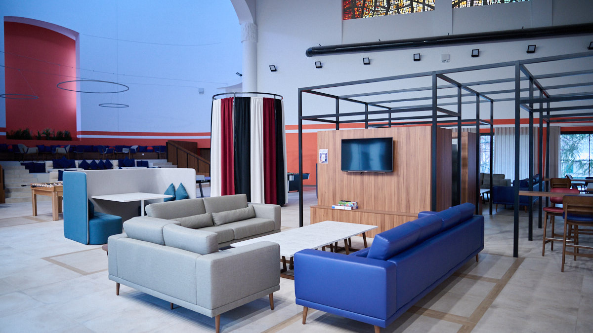 Residencia de estudiantes Livensa Living en la calle Valle de Salazar 2 de Pamplona. PABLO LASAOSA