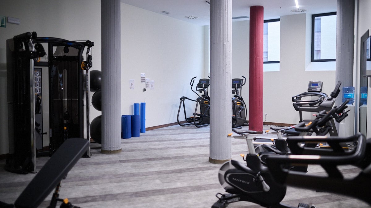 Residencia de estudiantes Livensa Living en la calle Valle de Salazar 2 de Pamplona. PABLO LASAOSA