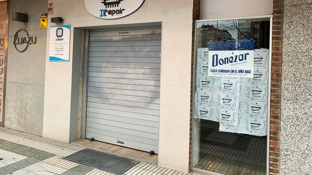 Nueva tienda de Donezar en la calle Iñigo Arista 15 de Pamplona. Navarra.com