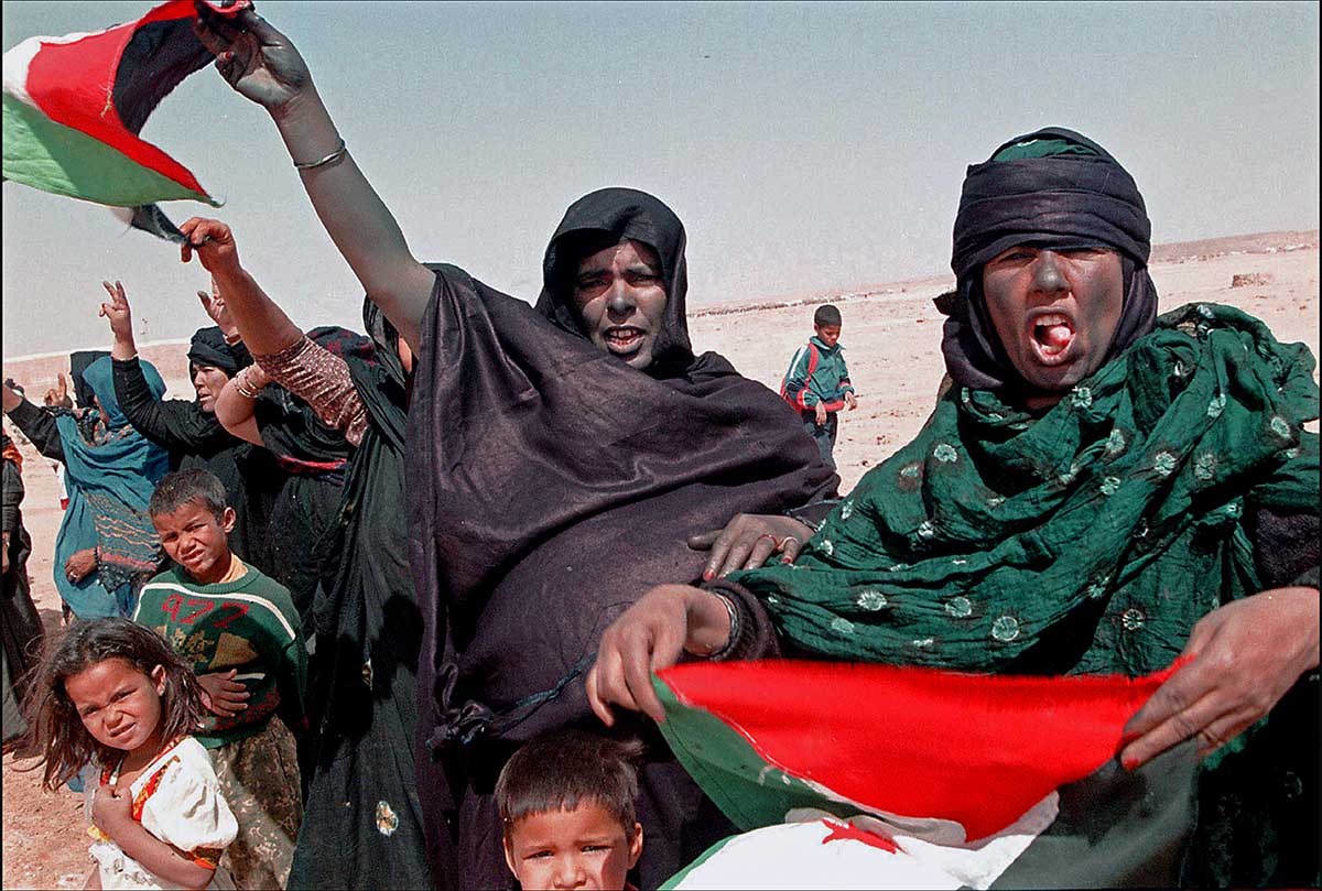 12/04/1999 Campamento de El Aaiún(Foto Javier Sesma. Cortesía del autor)