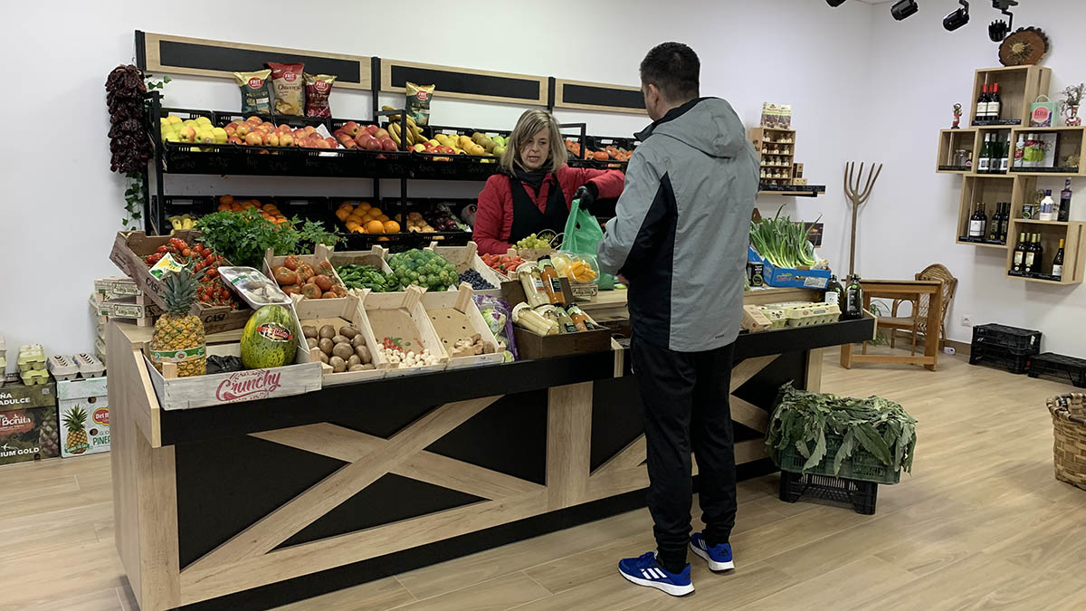 Interior de la Frute de Mei en el barrio de Lezkairu. Navarra.com
