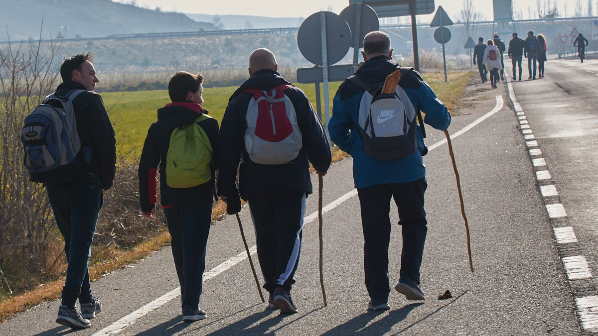 Primera Javierada de 2023. IÑIGO ALZUGARAY