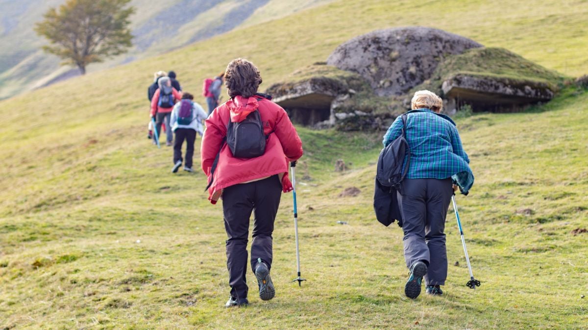 La Ruta por los Búnkeres de Navarra. FRANCIS VAQUERO / TURISMO DE NAVARRA