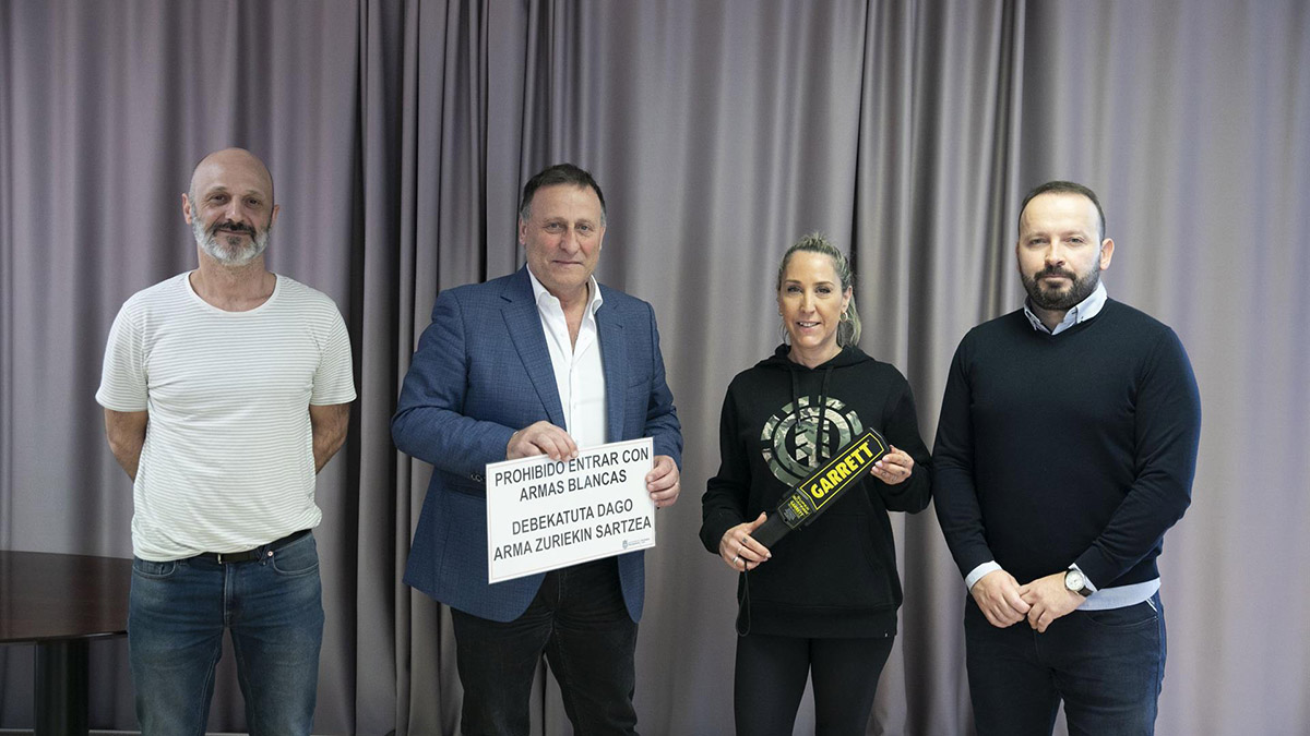 Ayuntamiento, discotecas y otros locales de ocio de Pamplona aúnan esfuerzos para mejorar la seguridad en el interior de los locales y el entorno de las zonas de fiesta. AYUNTAMIENTO DE PAMPLONA