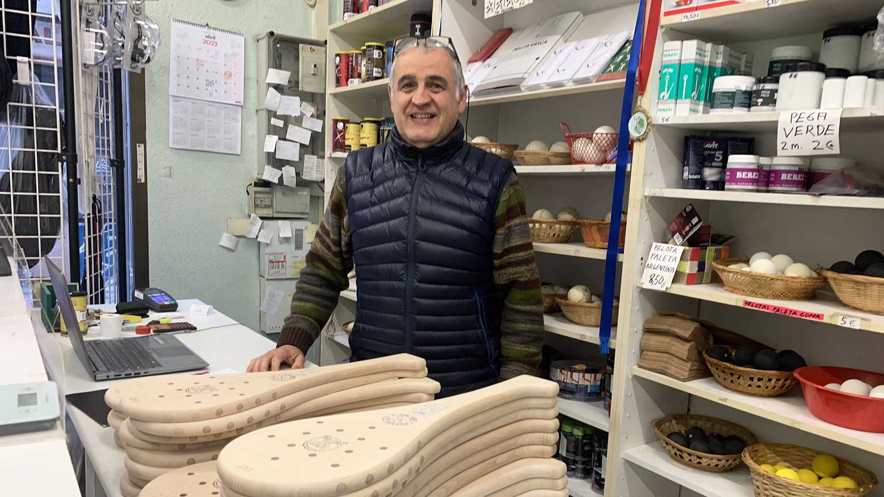 Deportes Perkain en la calle de la Merced en Pamplona. Navarra.com