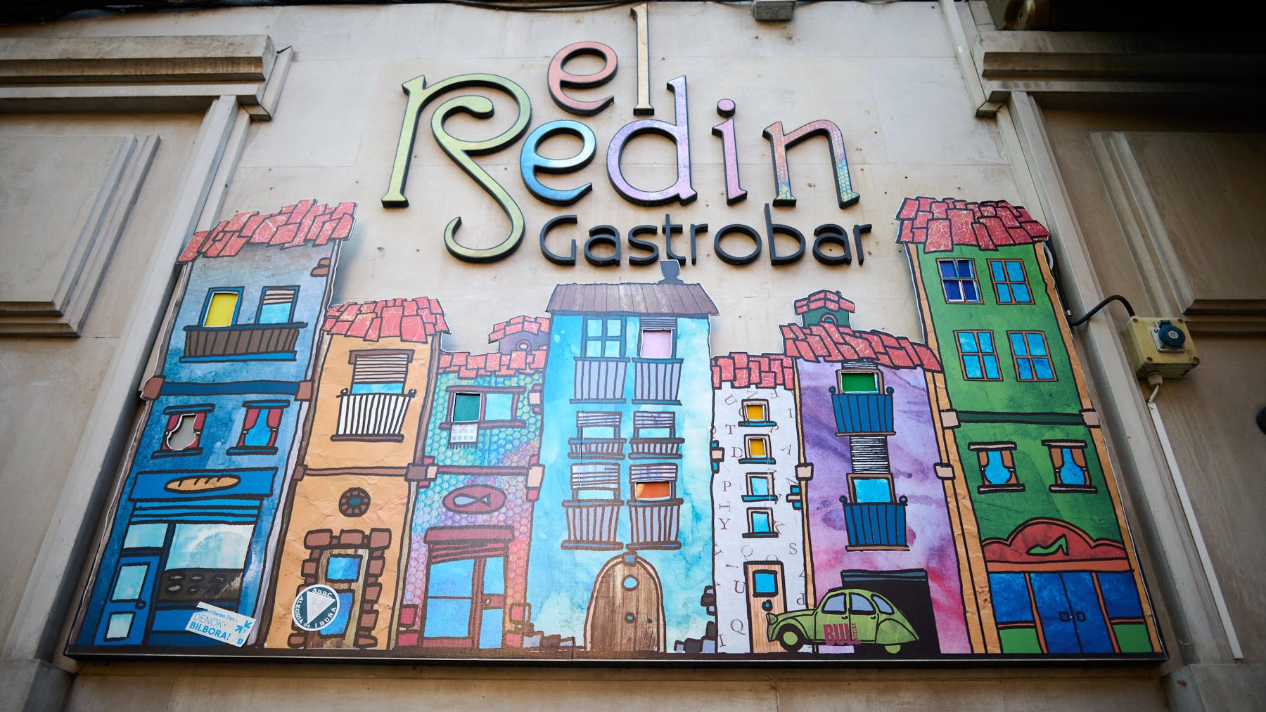 Jose Lara, del Bar el Redín, en la calle Mercado 5. PABLO LASAOSA