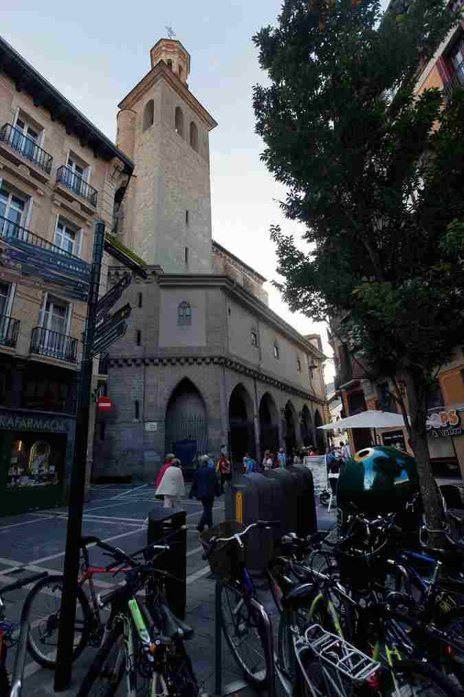 Iglesia de San Saturnino, Pamplona.