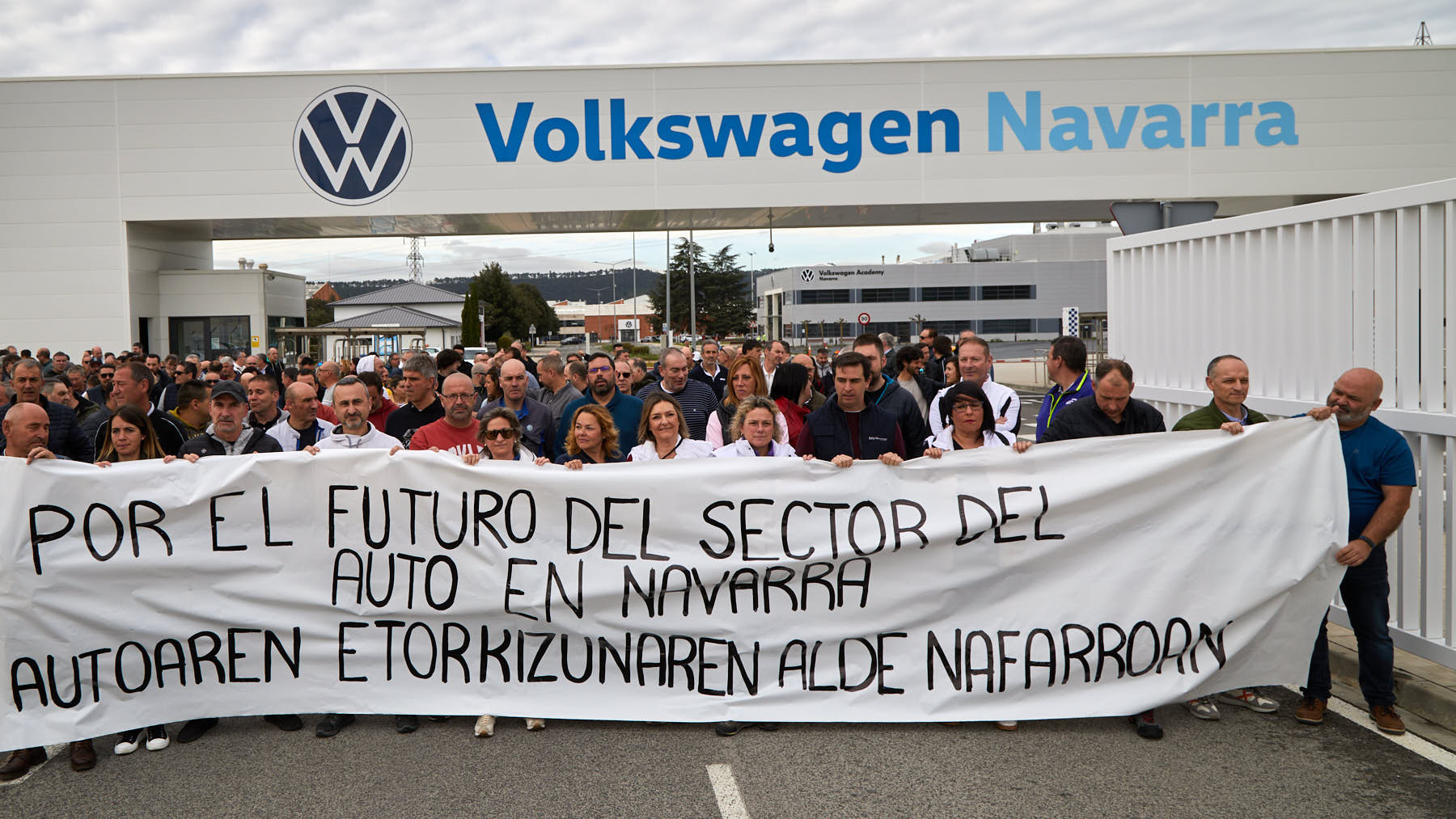 Convocan una huelga en Volkswagen Navarra por el 