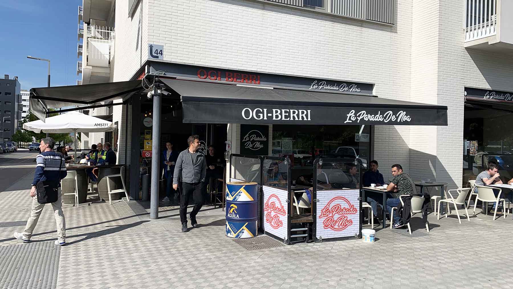 El bar La Parada de Noa en el barrio de Lezkairu en Pamplona. Navarra.com