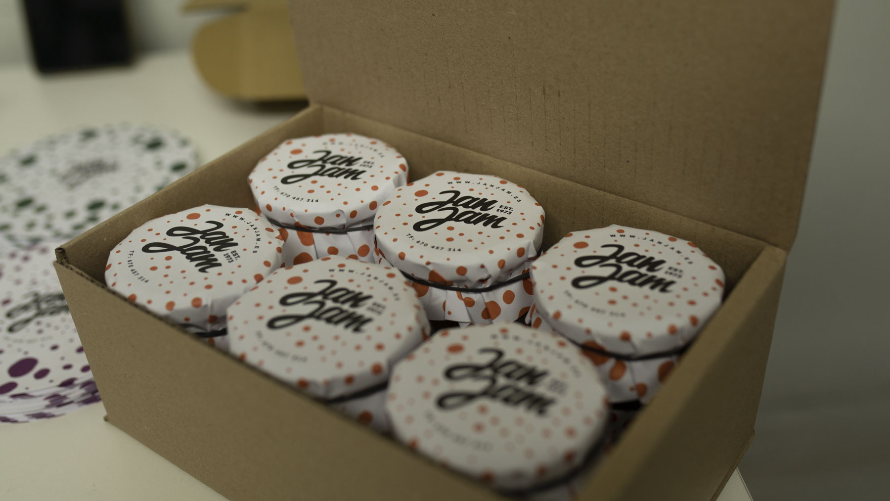 Jan Jam, una marca navarra especializada en obrar mermeladas caseras. JASMINA AHMETSPAHIC