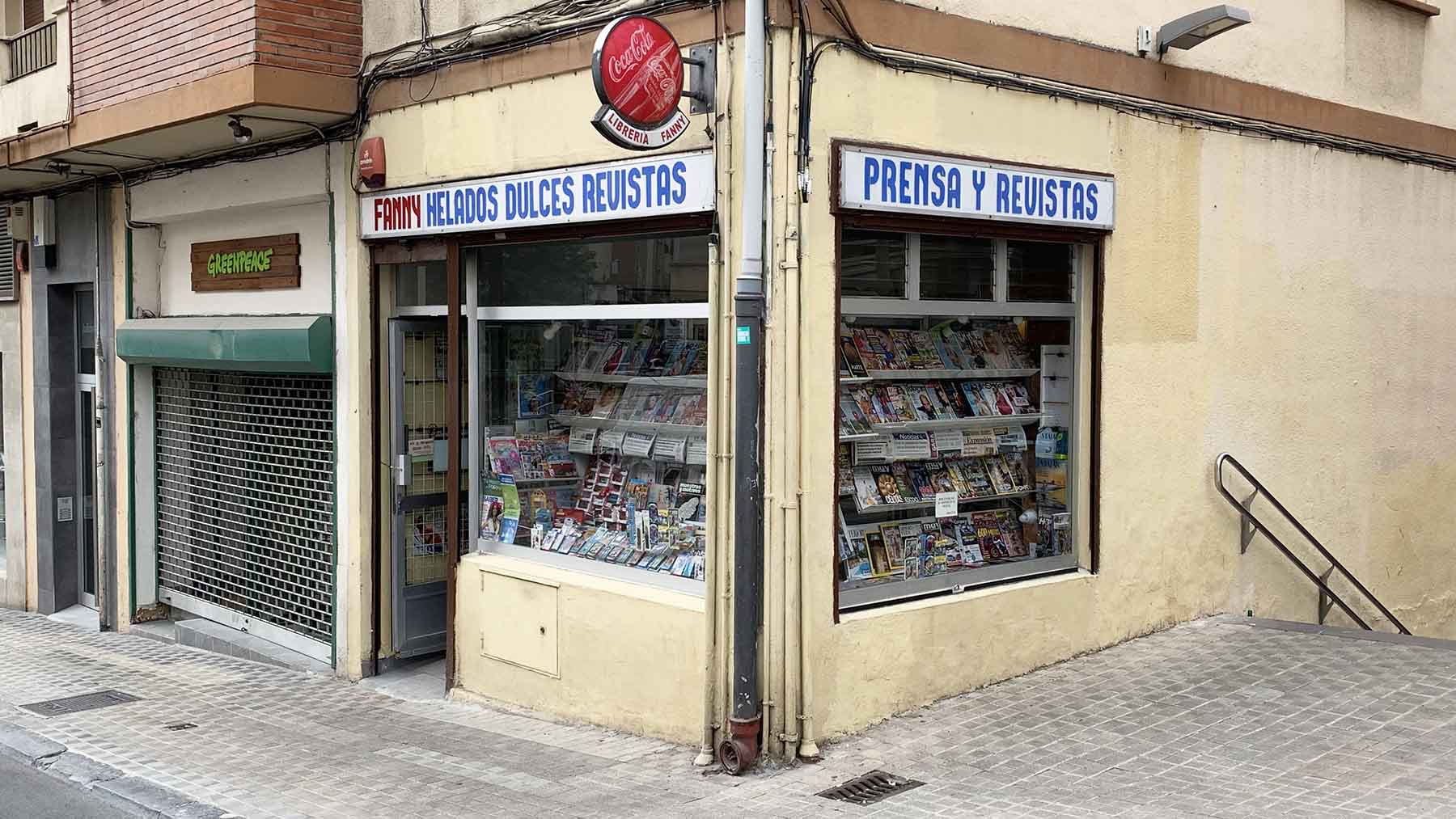 La tienda Fanny dulces helados, prensa y revistas en Pamplona. Navarra.com