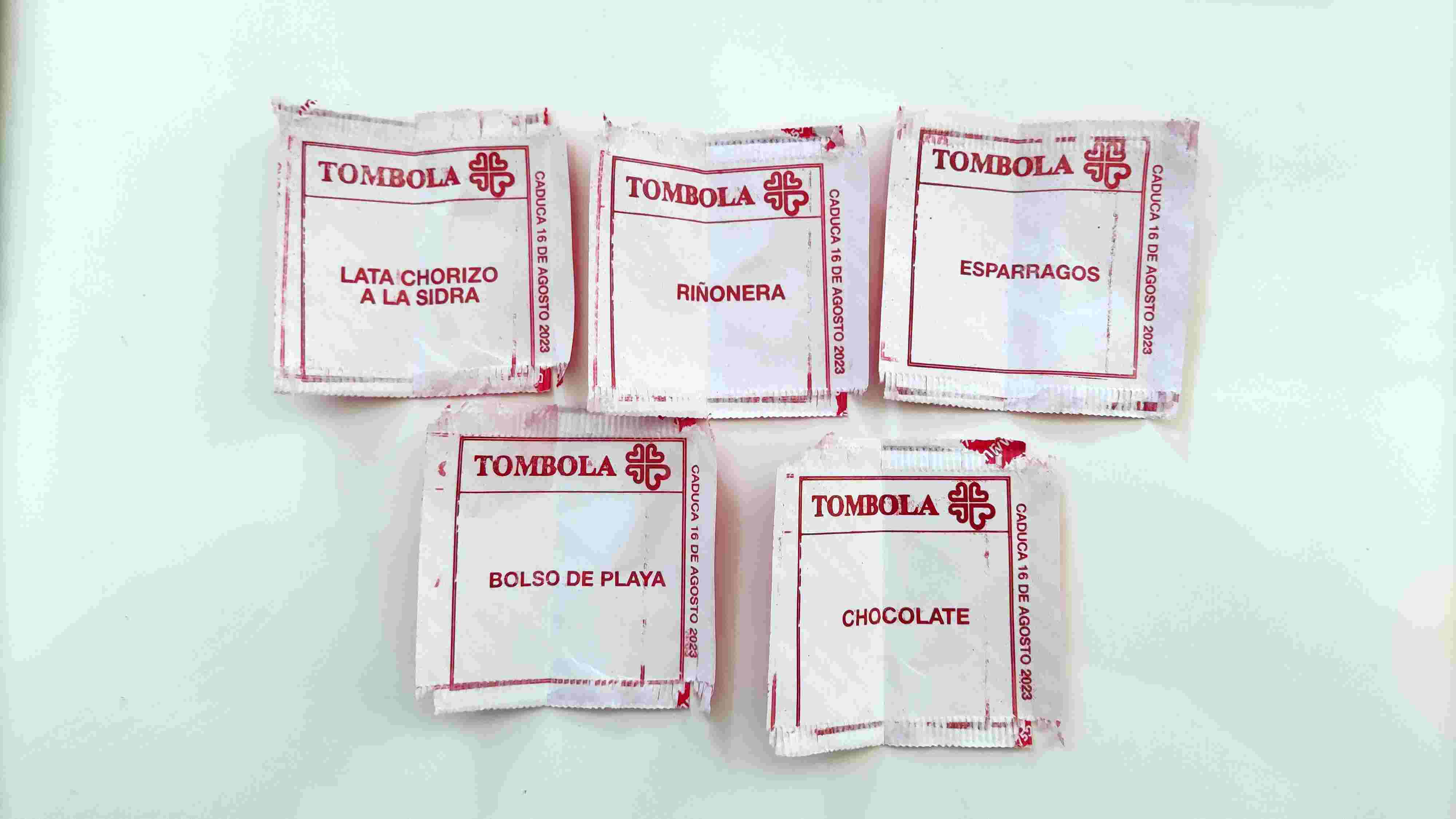 Nos han tocado cinco premios directos.