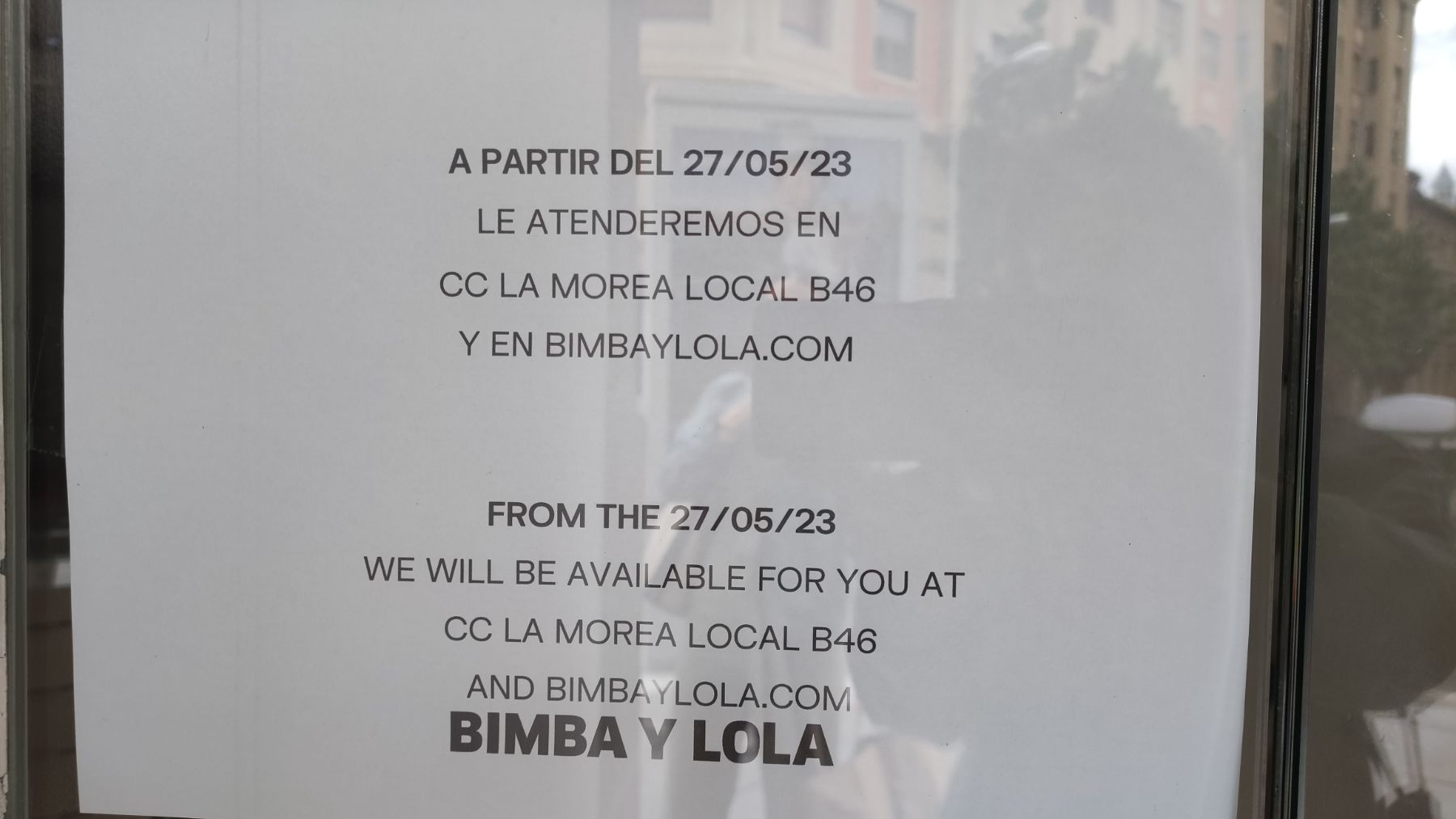 Bimba y Lola cierra su tienda del centro de Pamplona pero abre