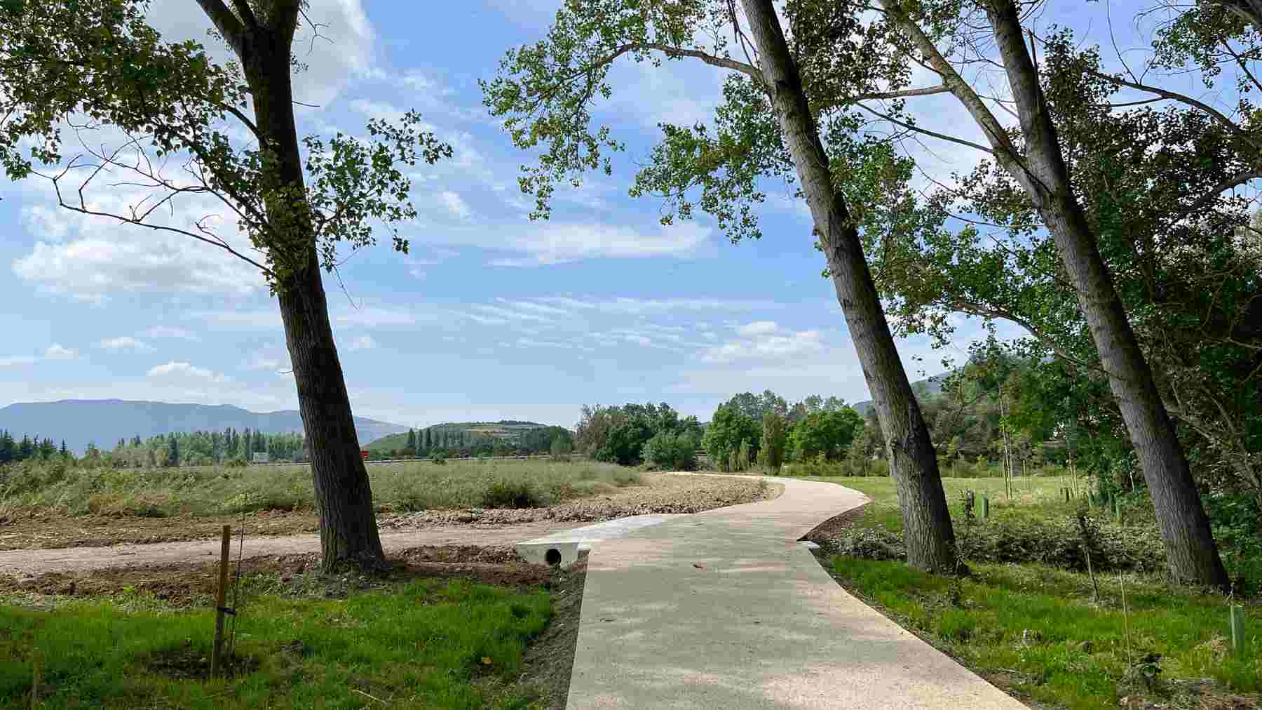 La Mancomunidad de la Comarca de Pamplona amplía el Paseo Fluvial del río Elorz. MCP