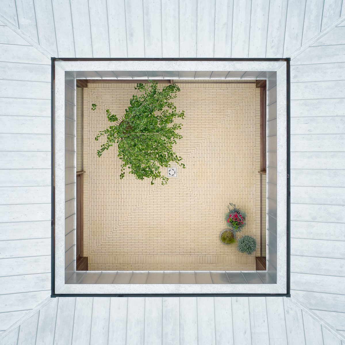 LR House, la casa de Cintruénigo de tres arquitectos navarros que compite en la XVI Bienal Española de Arquitectura y Urbanismo (BEAU). IÑAKI BERGUERA