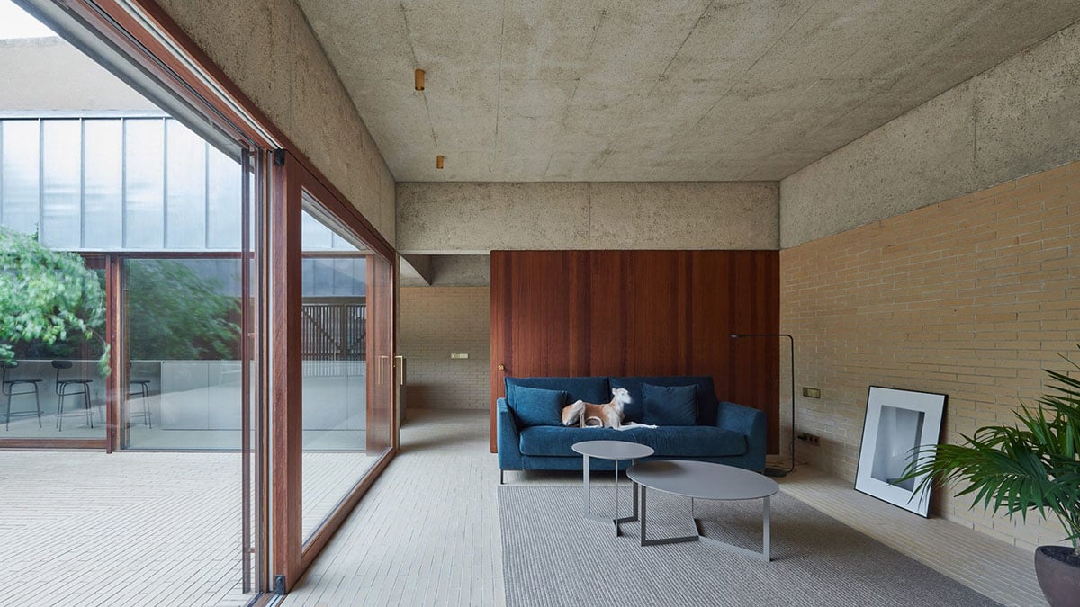 LR House, la casa de Cintruénigo de tres arquitectos navarros que compite en la XVI Bienal Española de Arquitectura y Urbanismo (BEAU). IÑAKI BERGUERA