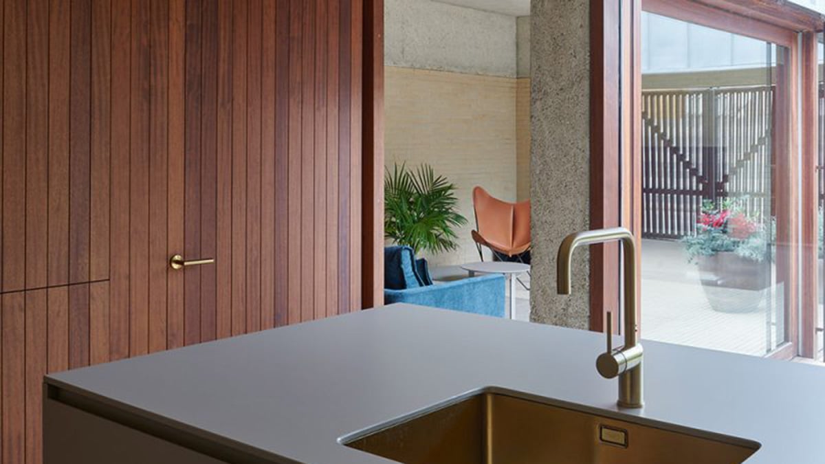 LR House, la casa de Cintruénigo de tres arquitectos navarros que compite en la XVI Bienal Española de Arquitectura y Urbanismo (BEAU). IÑAKI BERGUERA