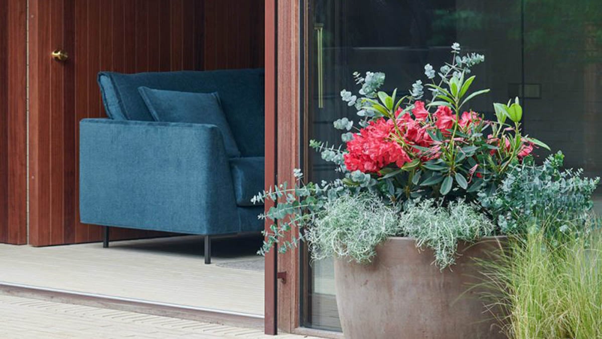 LR House, la casa de Cintruénigo de tres arquitectos navarros que compite en la XVI Bienal Española de Arquitectura y Urbanismo (BEAU). IÑAKI BERGUERA