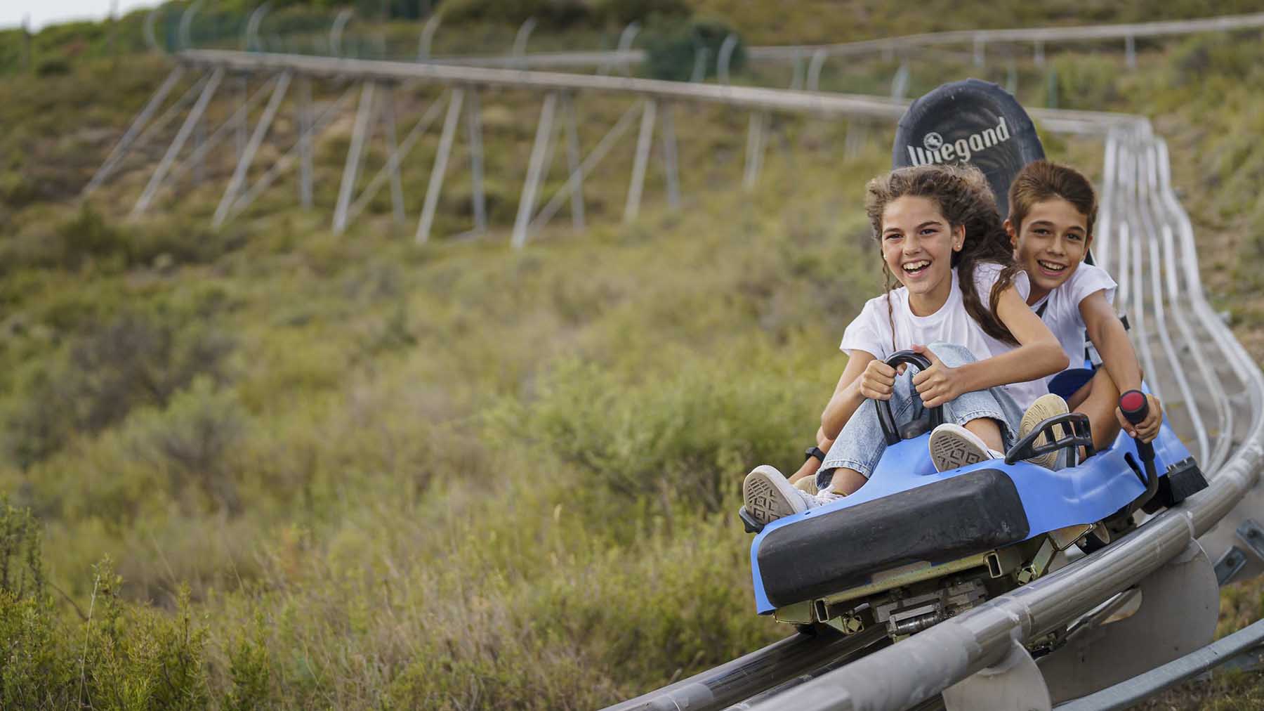 Imagen del Bobsleigh en Sendaviva en Navarra. CEDIDA