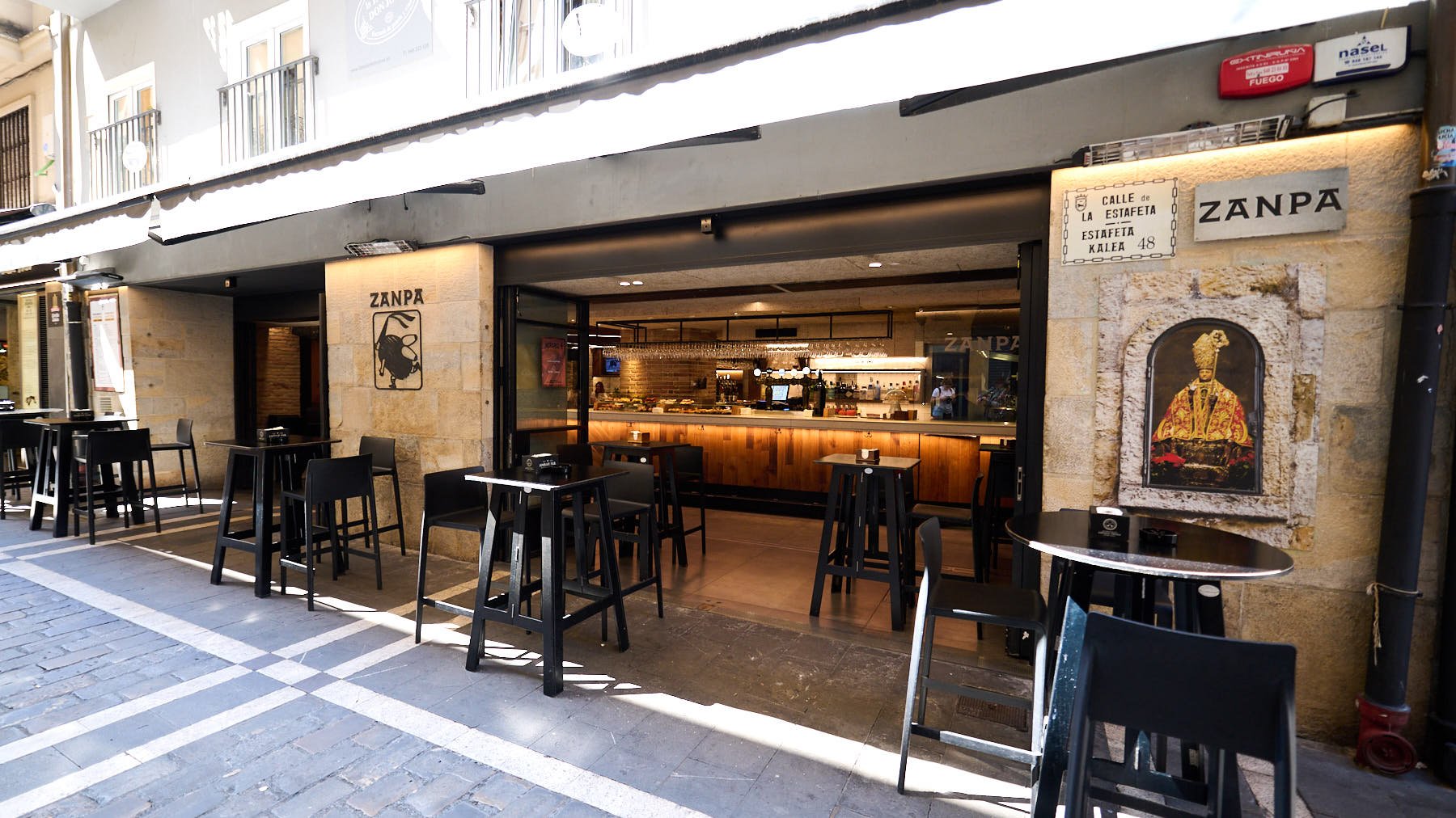 Bar Zanpa, en Estafeta 48. PABLO LASAOSA