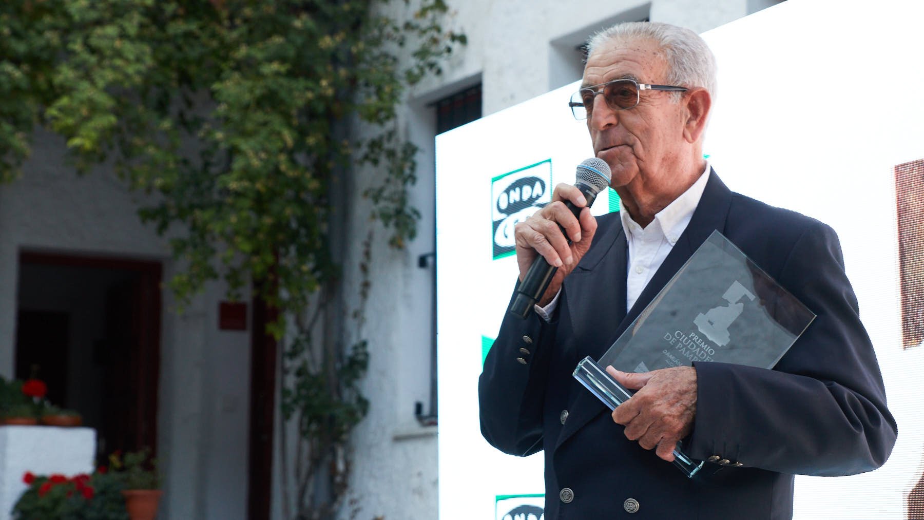 Entrega de los Premios Ciudadela de Pamplona 2022, organizados por El Corte Inglés y Onda Cero, con los premiados Pablo Hermoso de Mendoza, mejor torero a caballo de la feria e Isaac Fonseca, novillero de mayor proyección y los homenajeados  Damián Sánchez, el Alcalde de Sol, y la Casa de Misericordia. IÑIGO ALZUGARAY
