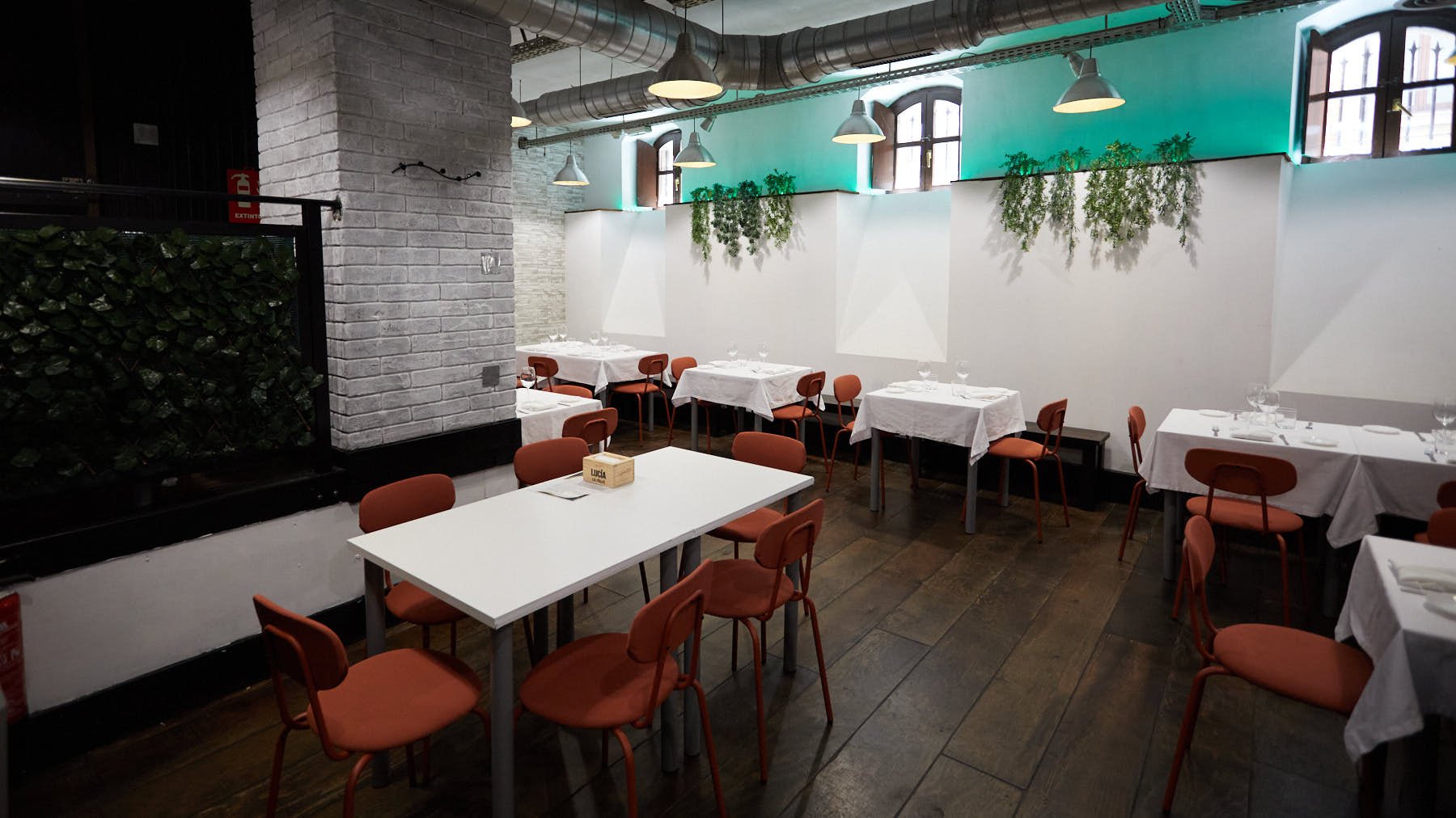 Restaurante Balu-Arte, en la calle Marqués de Rozalejo de Pamplona. IÑIGO ALZUGARAY