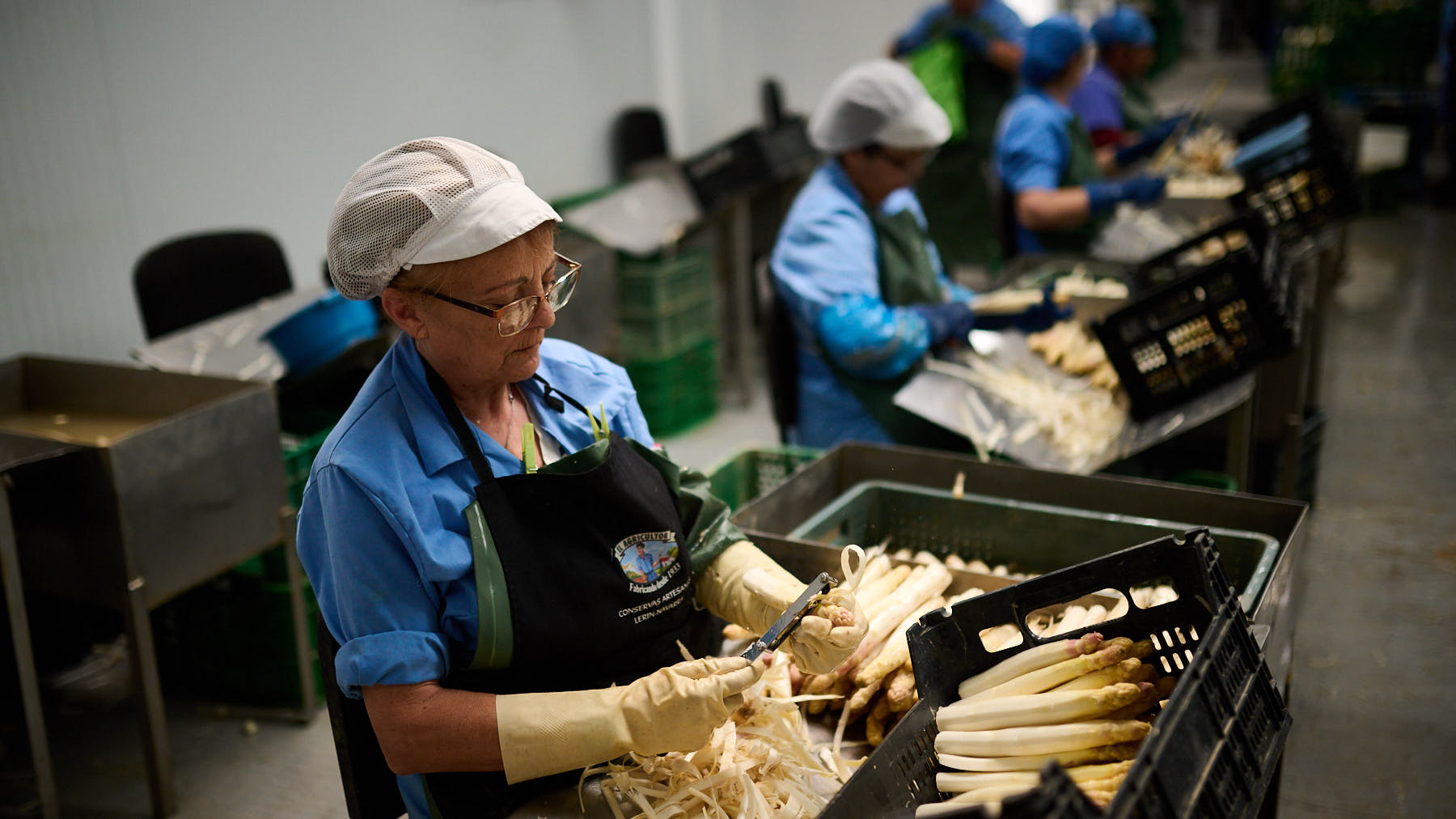 Conservera El Agricultor en Lerín. PABLO LASAOSA
