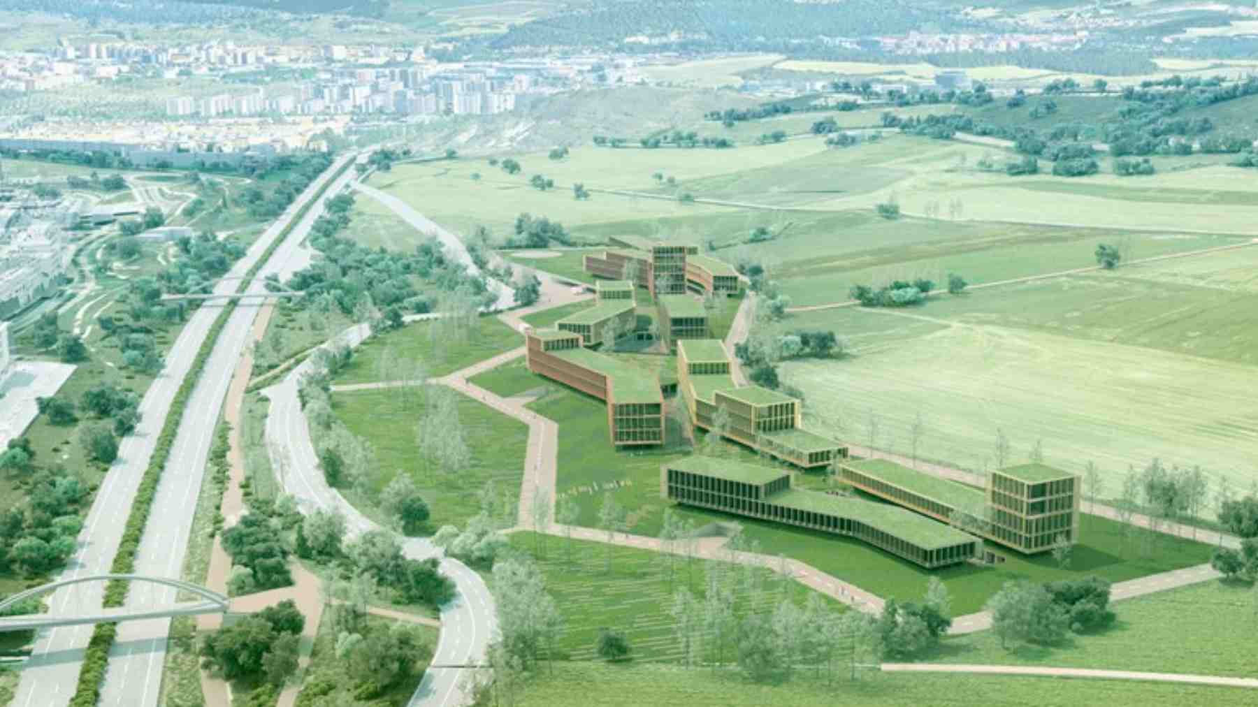 Render de la futura sede del Centro de Coordinación de Seguridad y Emergencias de Navarra. GOBIERNO DE NAVARRA